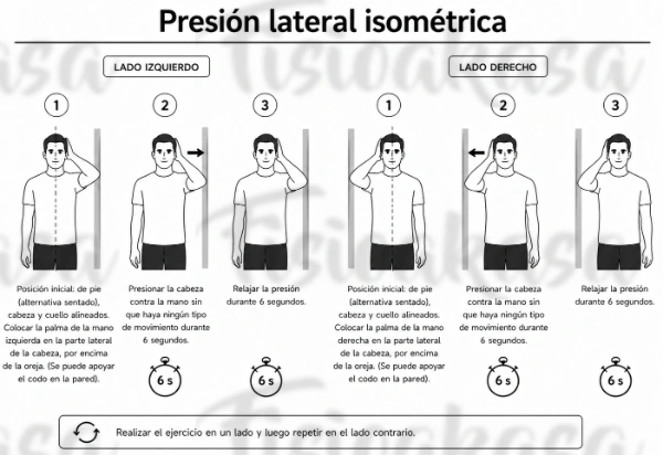 Presión cervical lateral